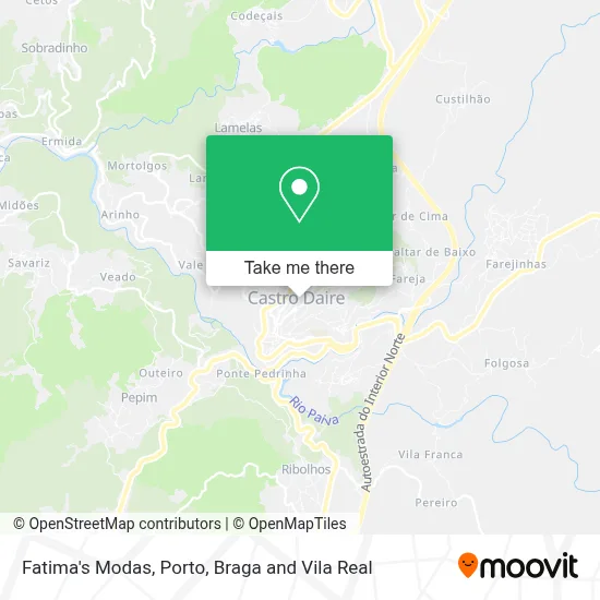 Fatima's Modas map
