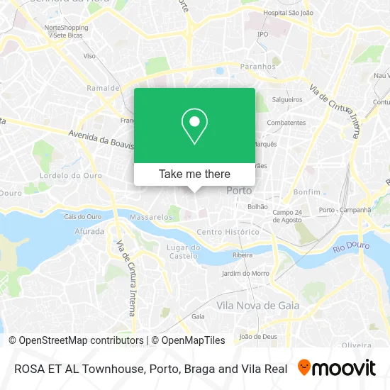 ROSA ET AL Townhouse map