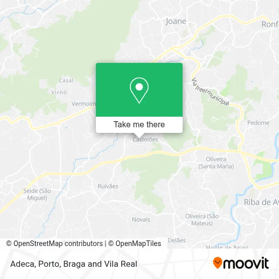 Adeca map