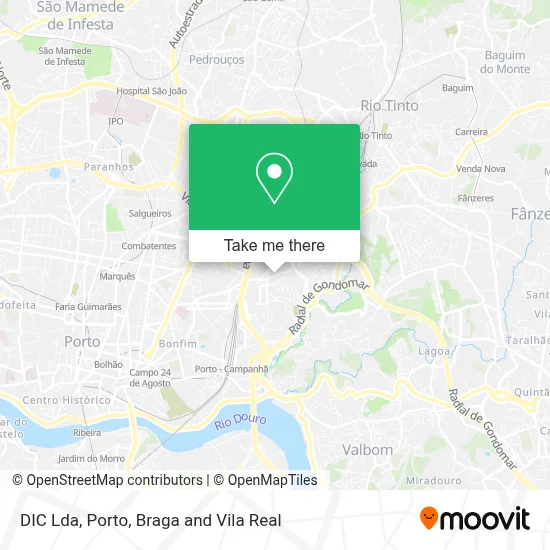 DIC Lda map