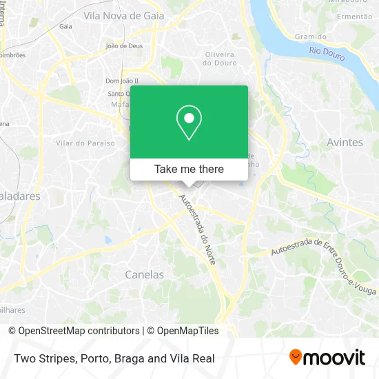 Two Stripes map