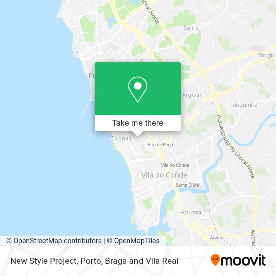 New Style Project map