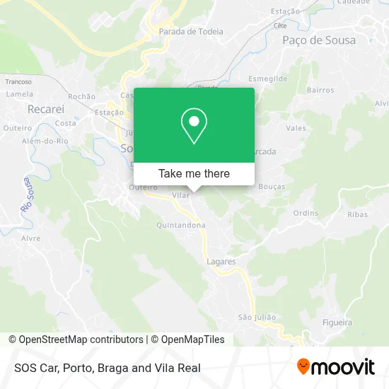 SOS Car map
