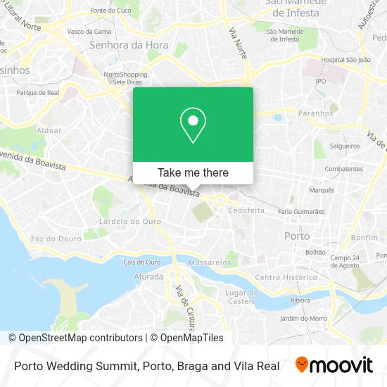 Porto Wedding Summit map