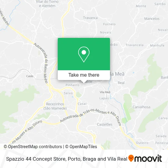 Spazzio 44 Concept Store map