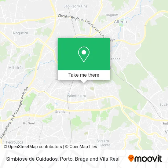 Simbiose de Cuidados map