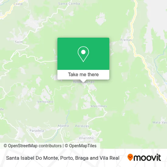 Santa Isabel Do Monte map