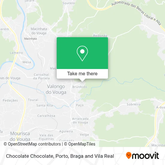 Chocolate Chocolate map