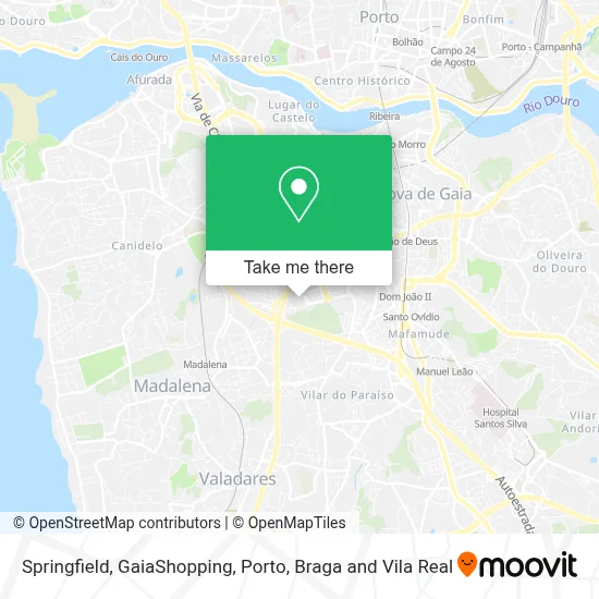 Springfield, GaiaShopping map