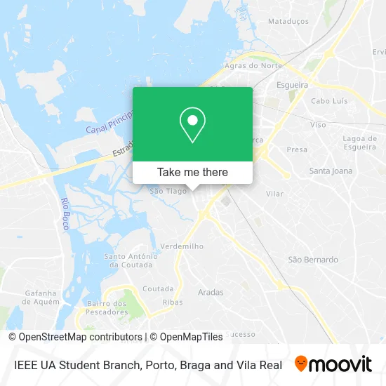 IEEE UA Student Branch map