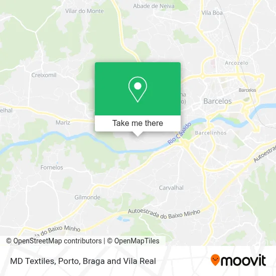 MD Textiles map