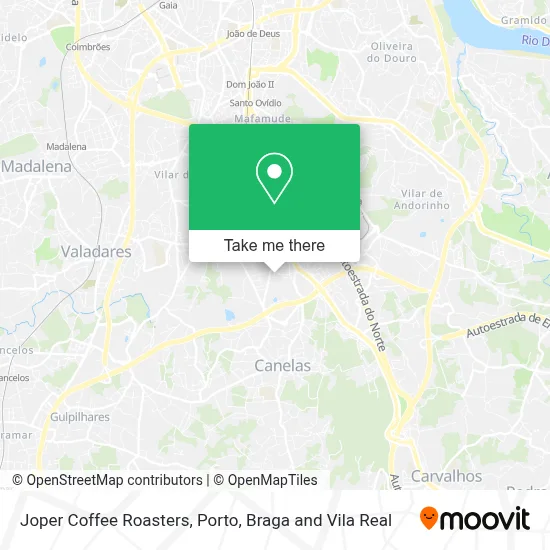 Joper Coffee Roasters map