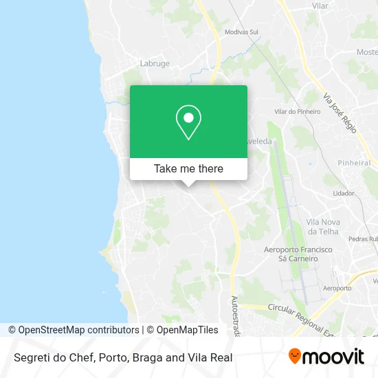 Segreti do Chef map