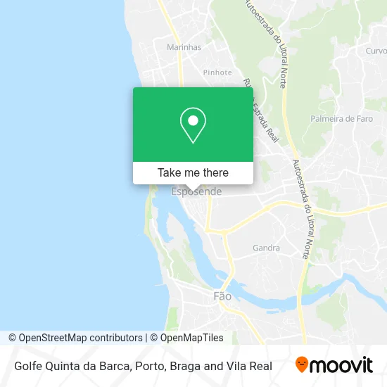 Golfe Quinta da Barca map