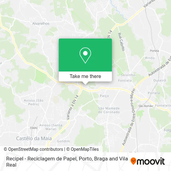 Recipel - Reciclagem de Papel map