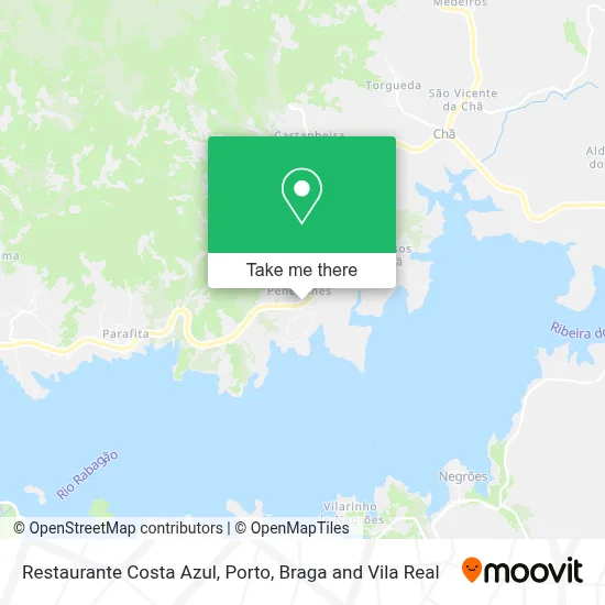 Restaurante Costa Azul map