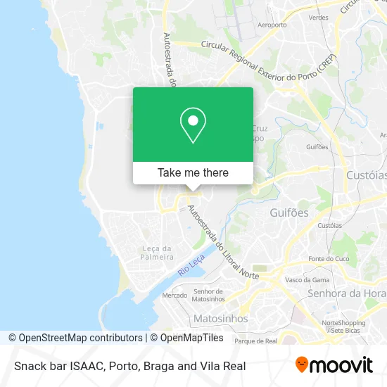 Snack bar ISAAC map