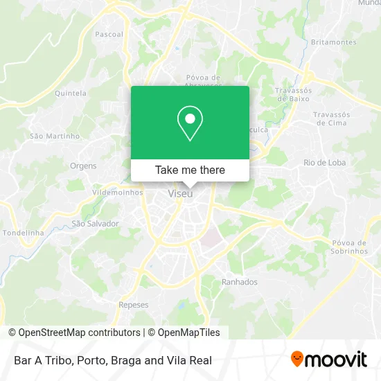 Bar A Tribo map
