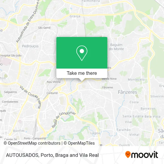 AUTOUSADOS map