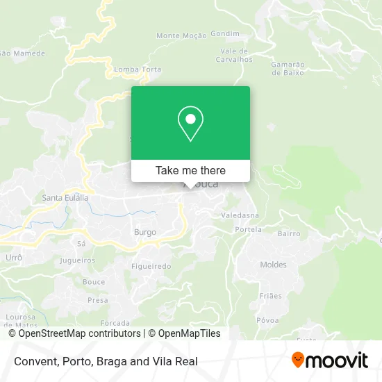 Convento map