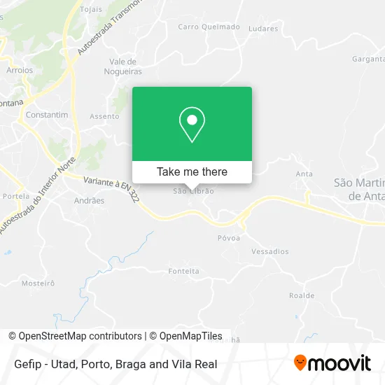 Gefip - Utad map