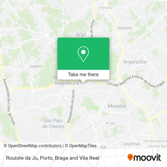 Roulote da Ju mapa