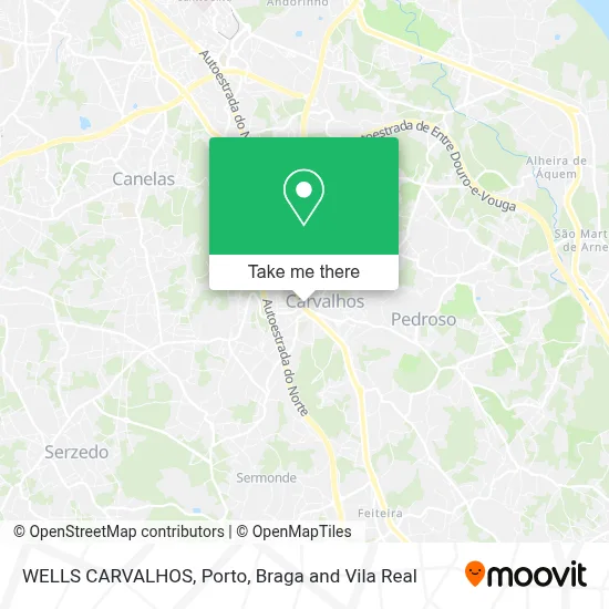 WELLS CARVALHOS map