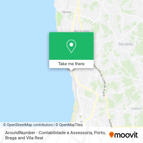 AroundNumber - Contabilidade e Assessoria map