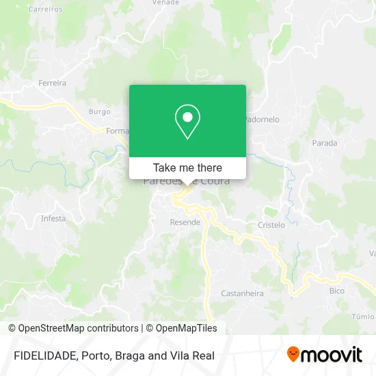FIDELIDADE map