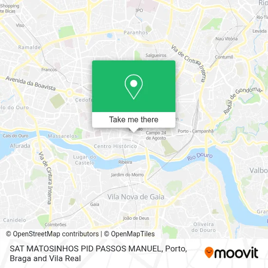 SAT MATOSINHOS PID PASSOS MANUEL map