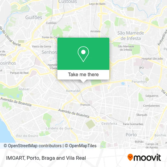 IMOART map