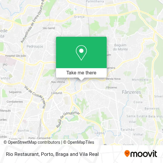 Rio Restaurant mapa