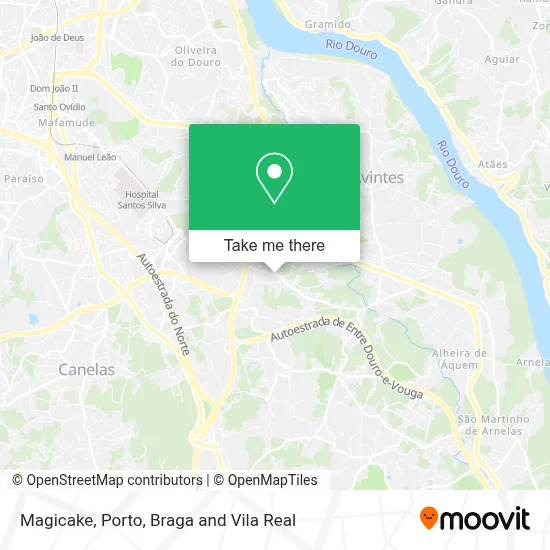 Magicake map