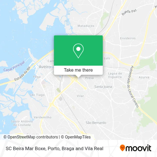 SC Beira Mar Boxe map