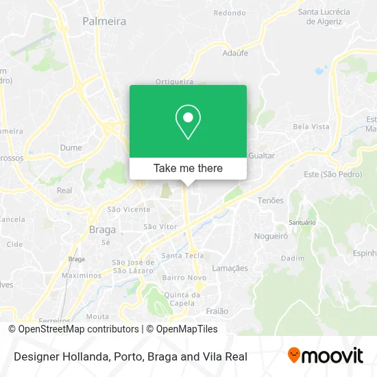 Designer Hollanda map