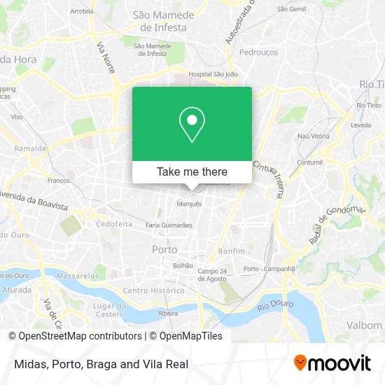 Midas map