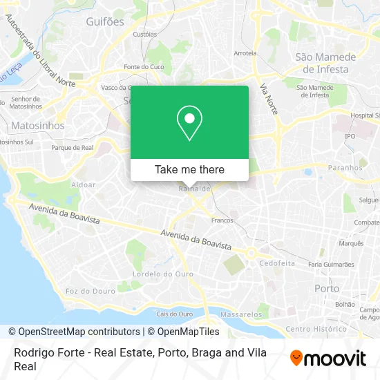 Rodrigo Forte - Real Estate map