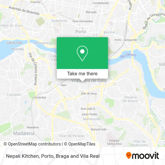 Nepali Kitchen map