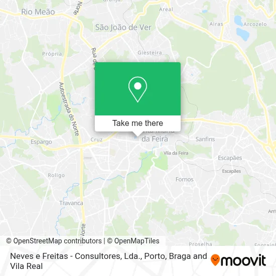Neves e Freitas - Consultores, Lda. map