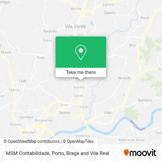 MSM Contabilidade map