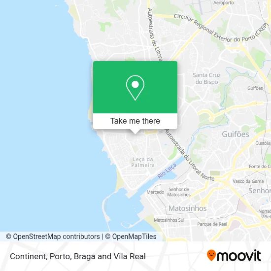 Continente map