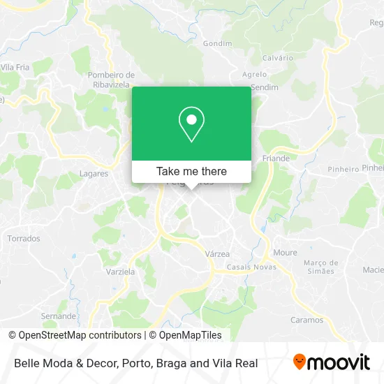 Belle Moda & Decor map