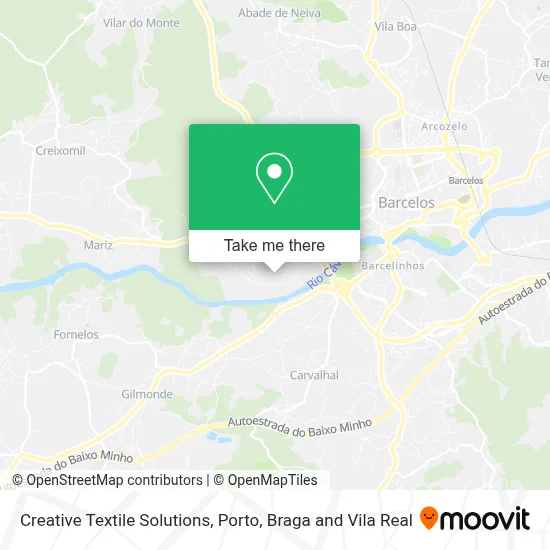 Creative Textile Solutions map