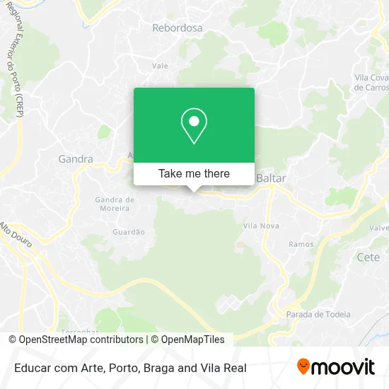 Educar com Arte map