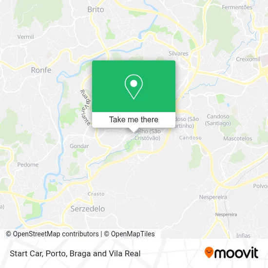 Start Car map