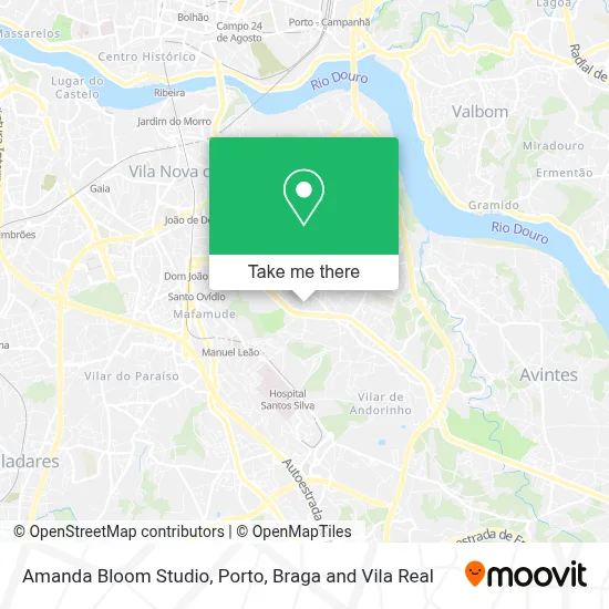 Amanda Bloom Studio map