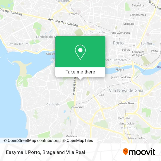 Easymail map