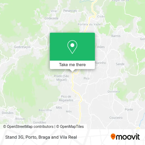 Stand 3G map