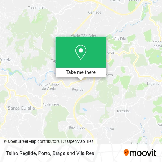 Talho Regilde map