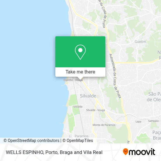 WELLS ESPINHO map